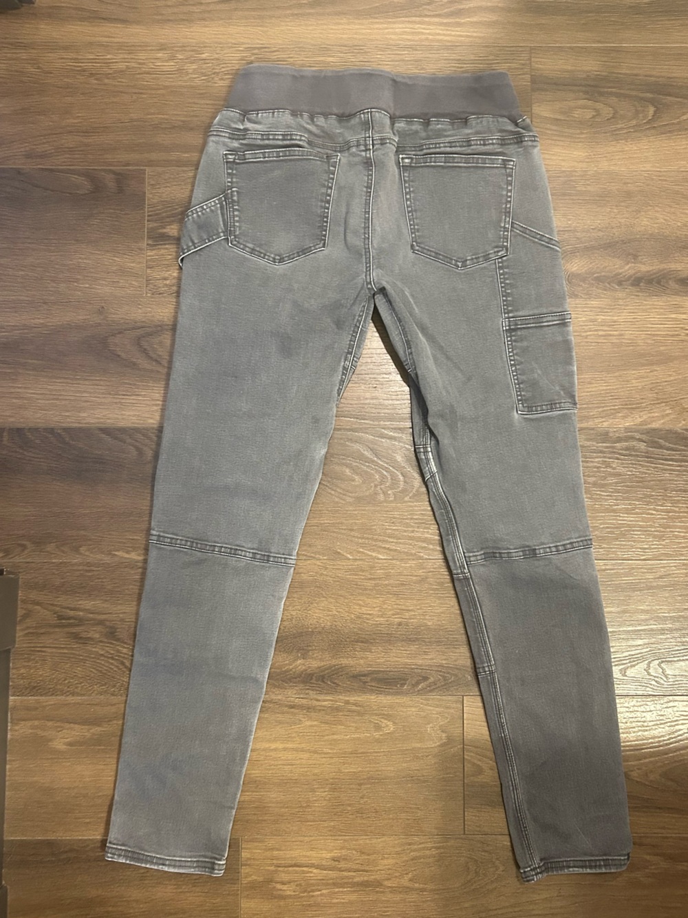 Dovetail Workwear Christa X Utility Work Pants Women’s 10/12 Gray Skinny -comfy! - Picture 5 of 7